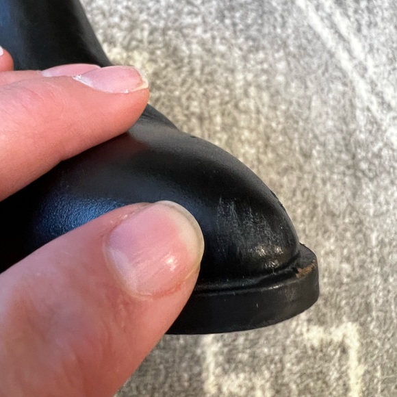 Zac Posen “Tanesha” Black Leather, Colorful Zipper Bootie 7M - Picture 9 of 9